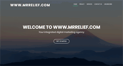 Desktop Screenshot of mrrelief.com