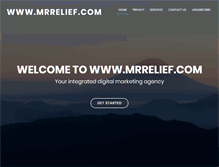 Tablet Screenshot of mrrelief.com
